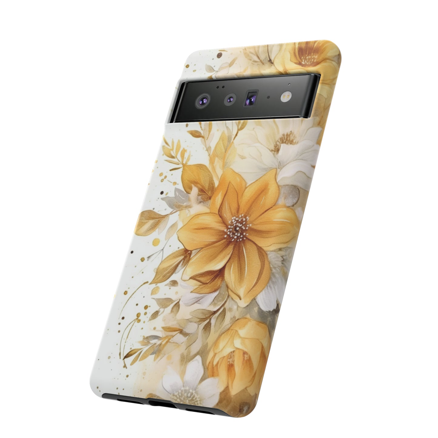 Tough Cases / Phone Case - Golden Yellow Flowers