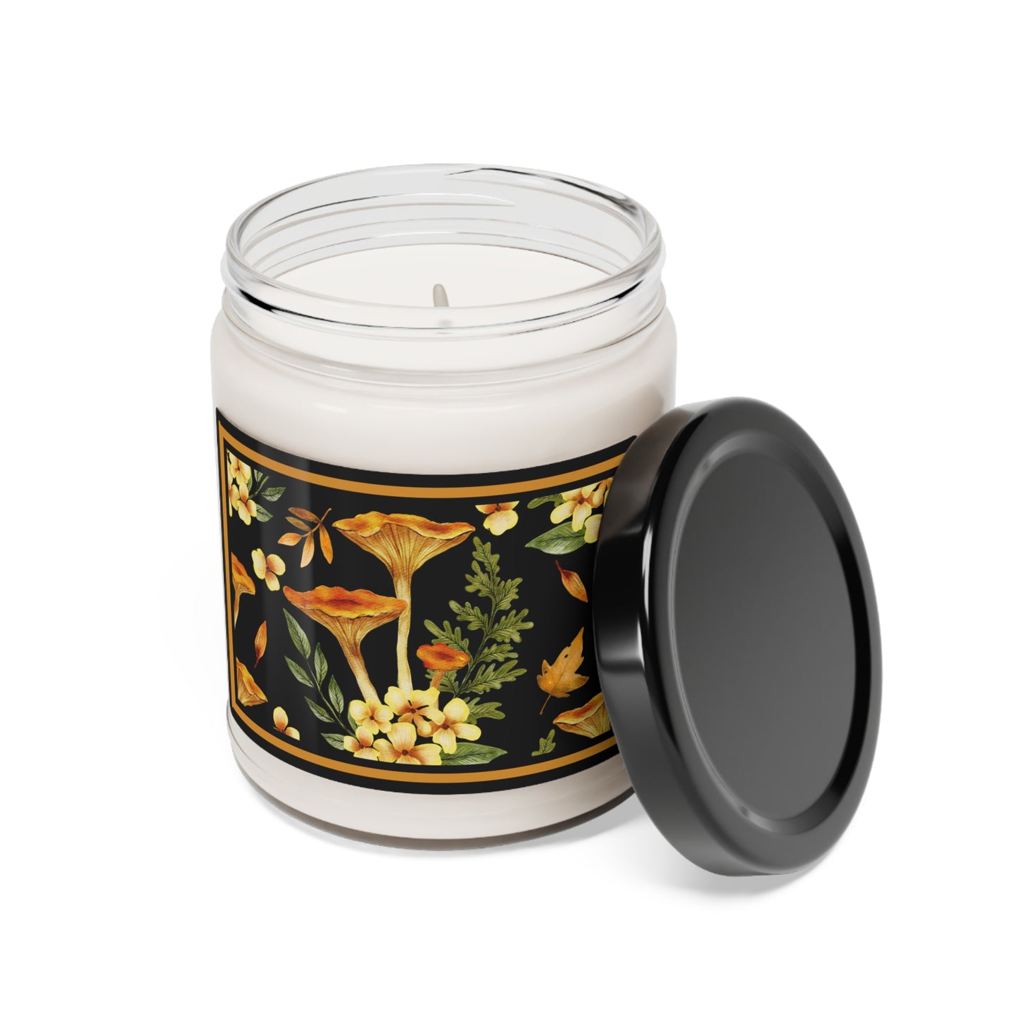 Scented Soy Candle, 9oz - Golden Mushroom