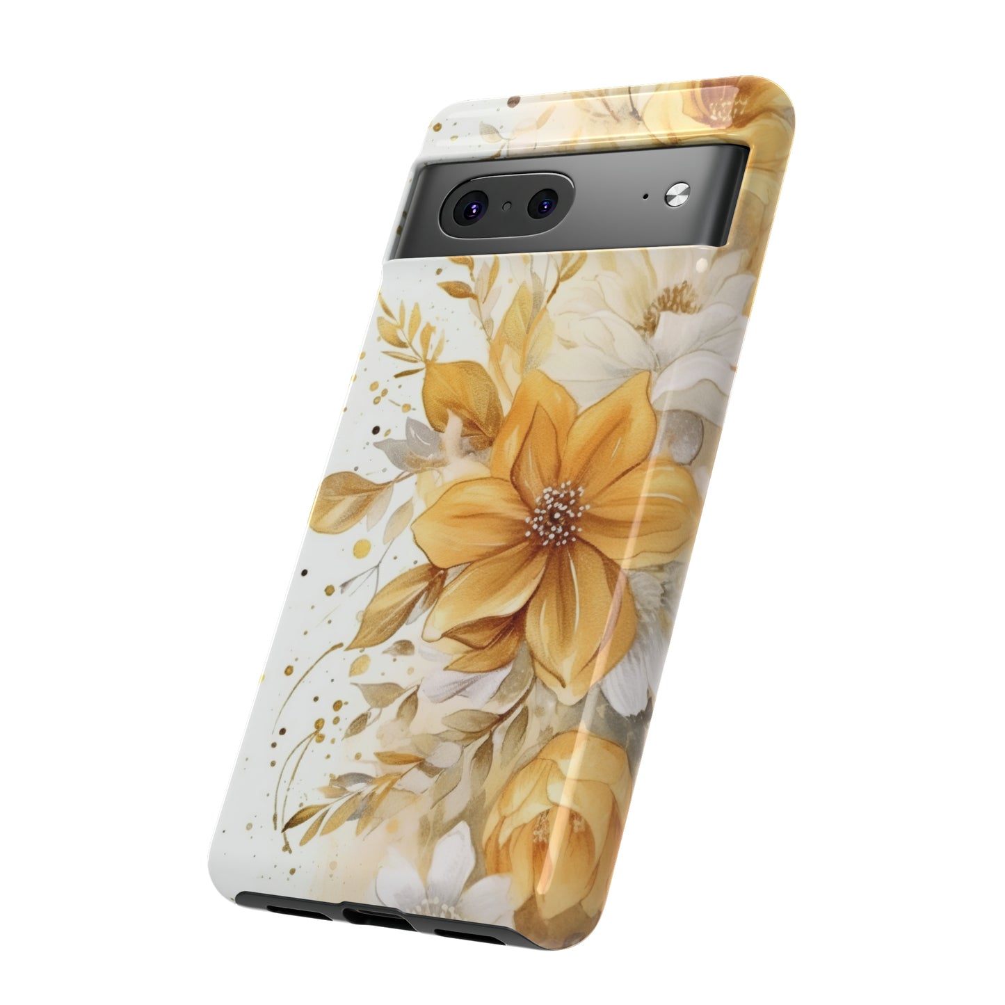 Tough Cases / Phone Case - Golden Yellow Flowers