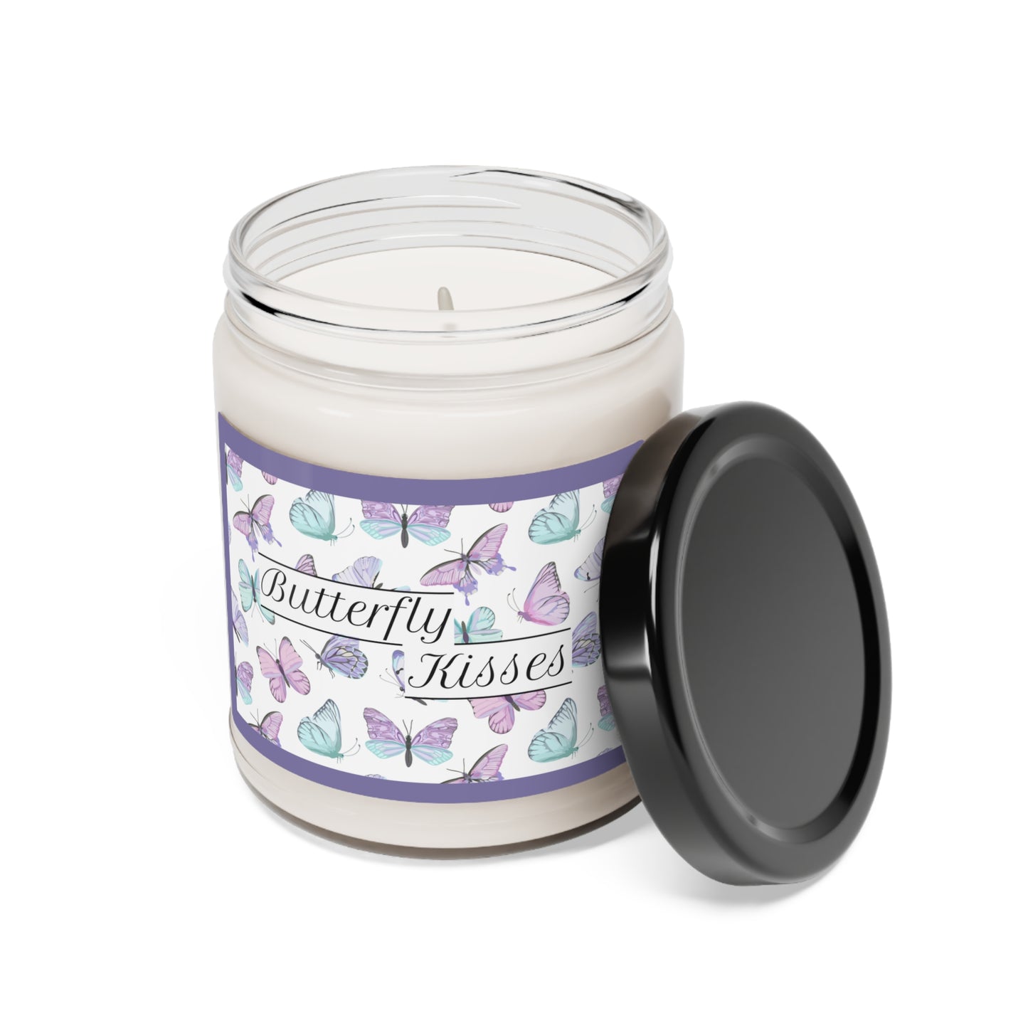 Scented Soy Candle, 9oz - Butterfly Kisses