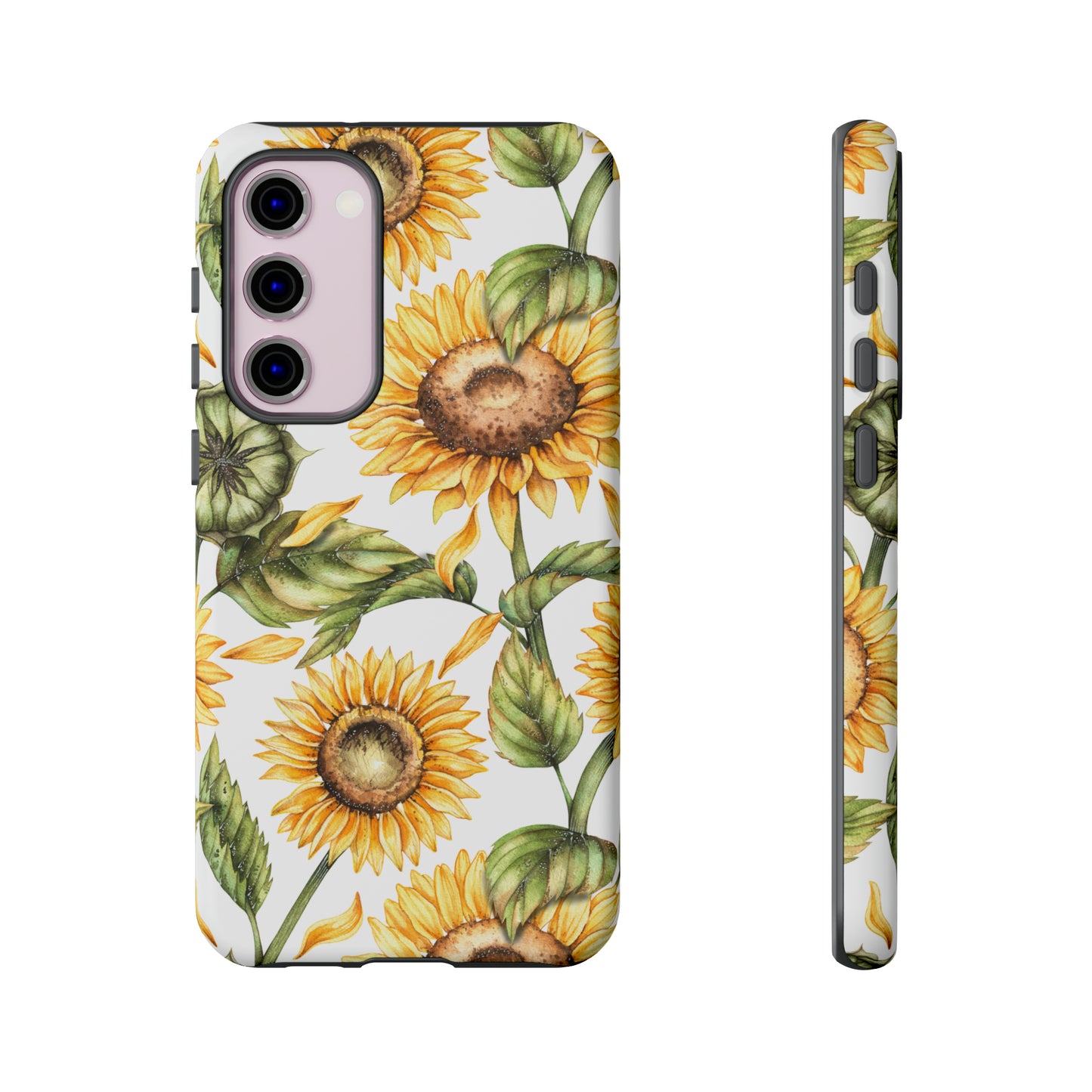 Tough Cases / Phone Case - Sunflowers with Buds