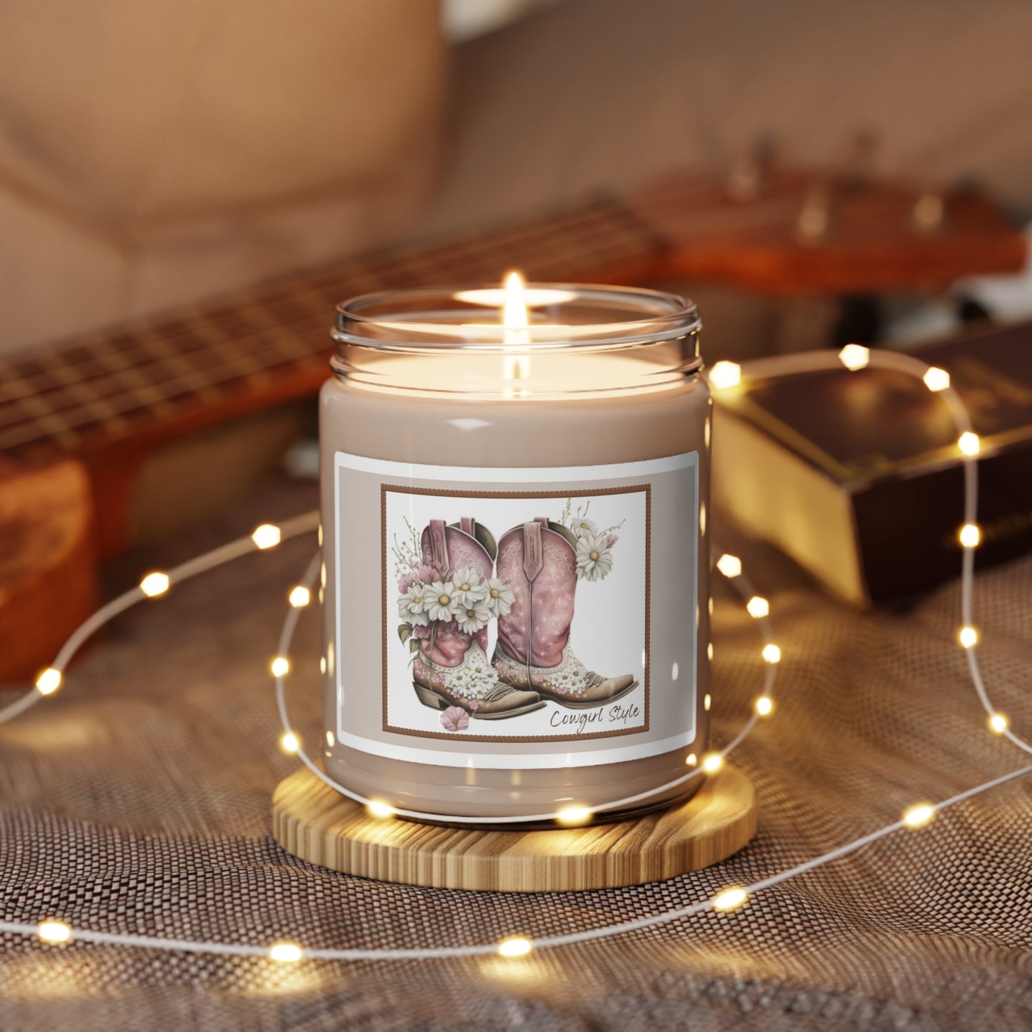 Scented Soy Candle, 9oz - Cowgirl Style