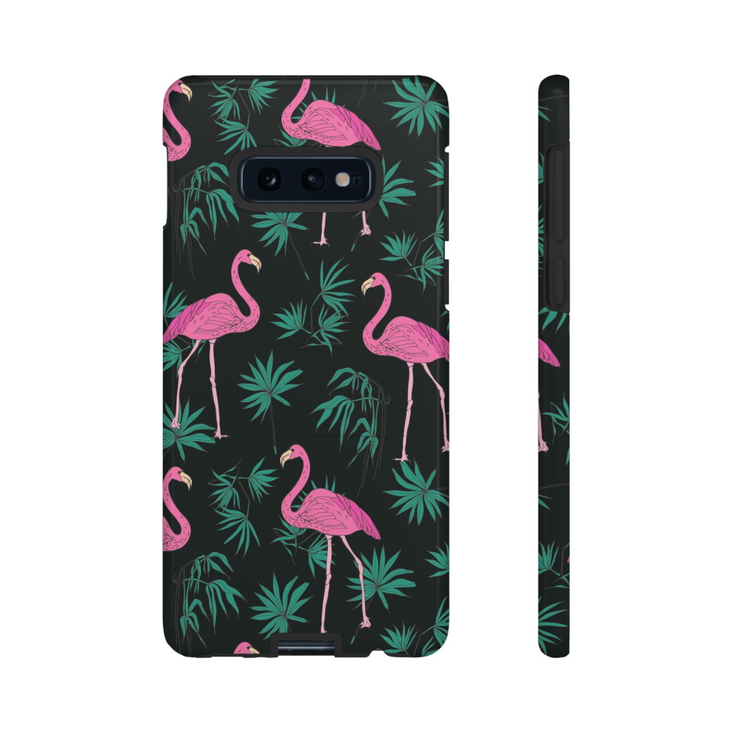 Tough Cases / Phone Case - Pink Flamingo with Teal