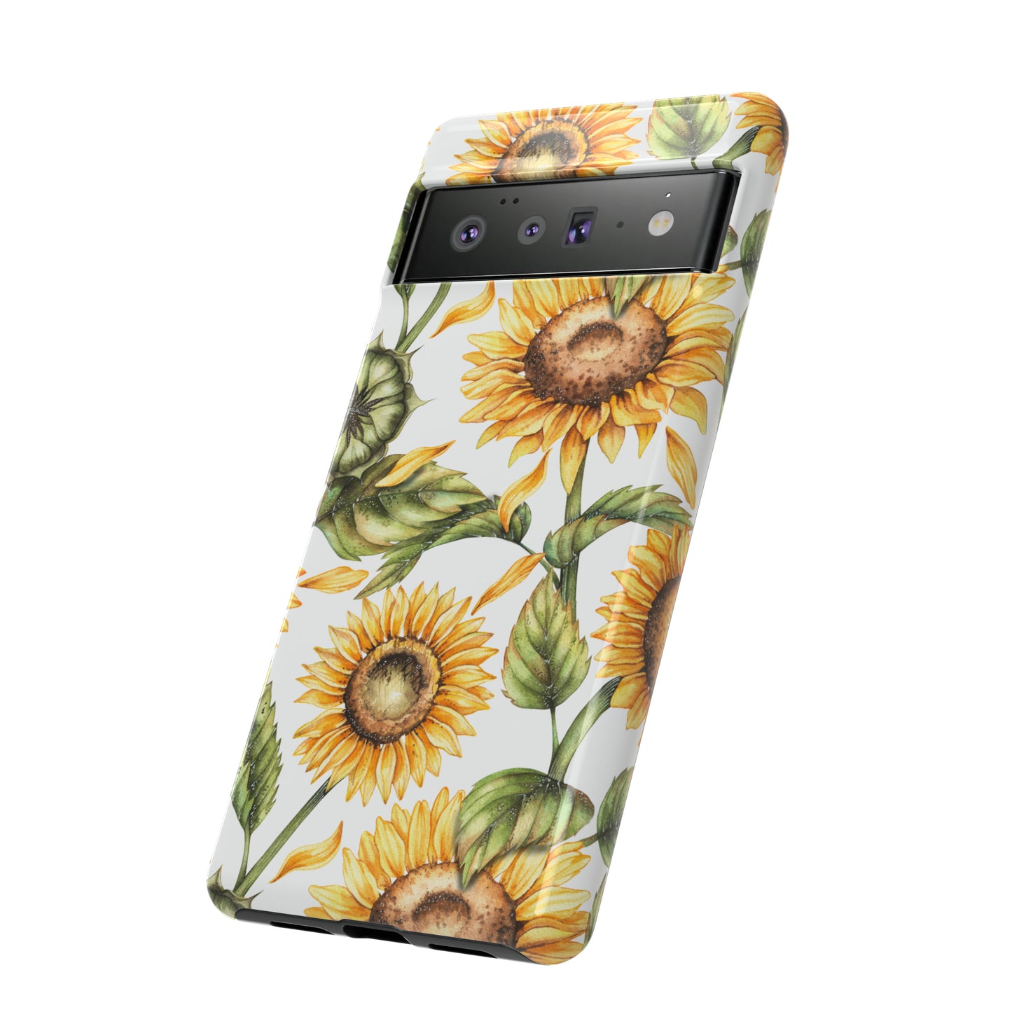 Tough Cases / Phone Case - Sunflowers with Buds