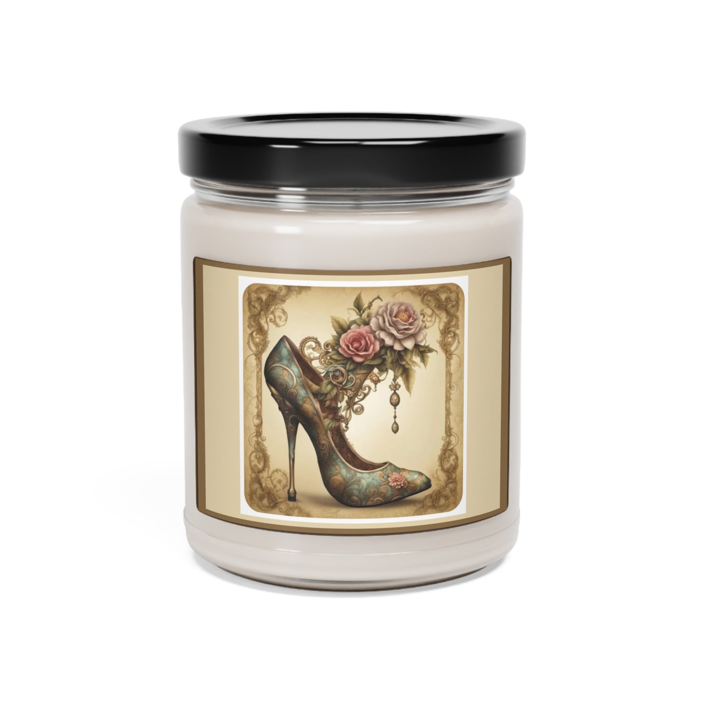 Scented Soy Candle, 9oz - elegant High Heel