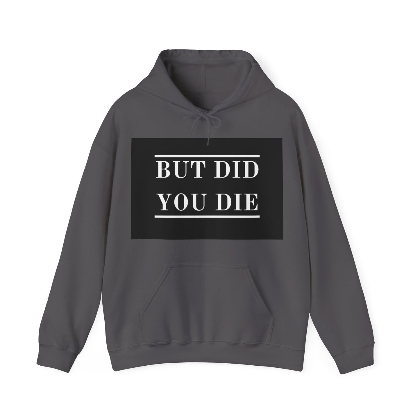 Men's Hoodie Heavy Blend™ Hooded Sweatshirt - But Did You Die