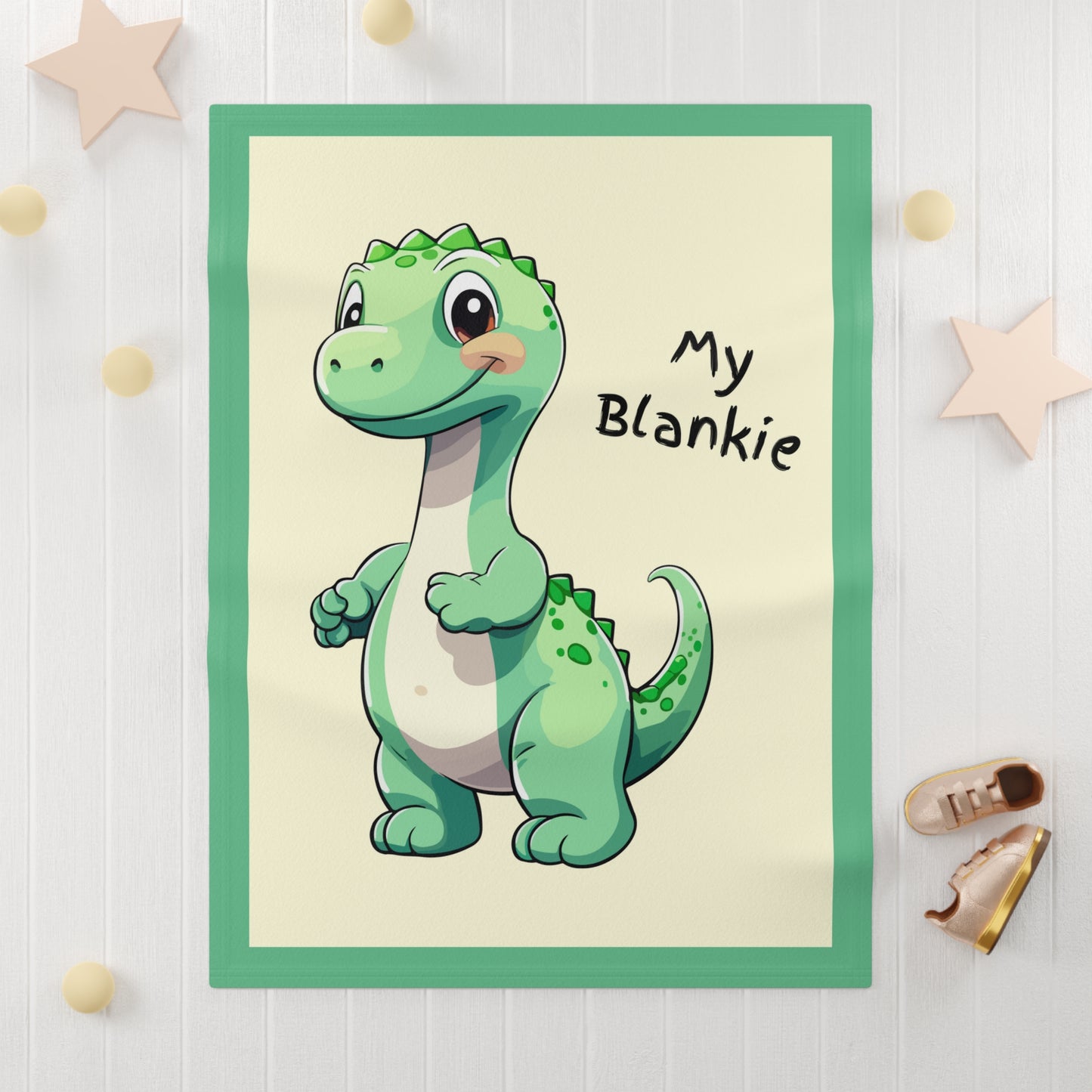 Soft Fleece Baby Blanket - Dinosaur