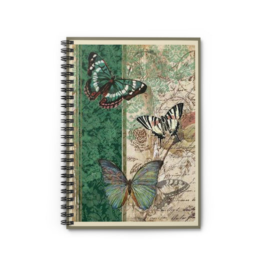 Spiral Notebook - Ruled Line - Emerald Green