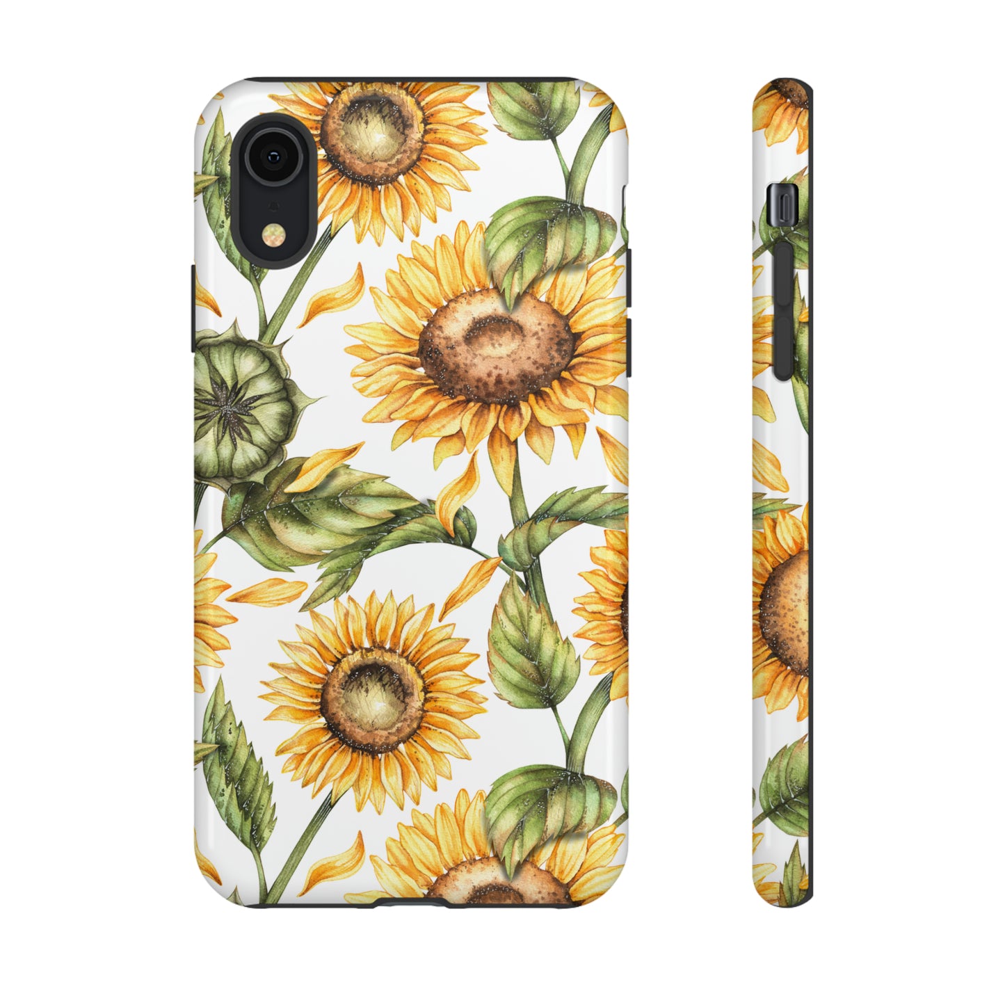 Tough Cases / Phone Case - Sunflowers with Buds