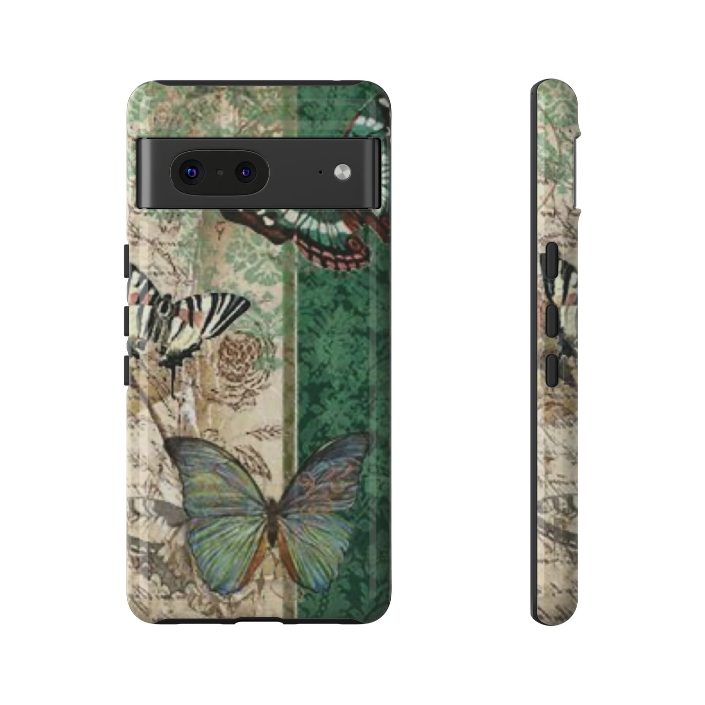 Tough Cases / Phone Case - Emerald Green Butterfly