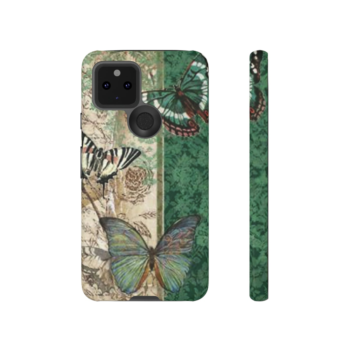 Tough Cases / Phone Case - Emerald Green Butterfly