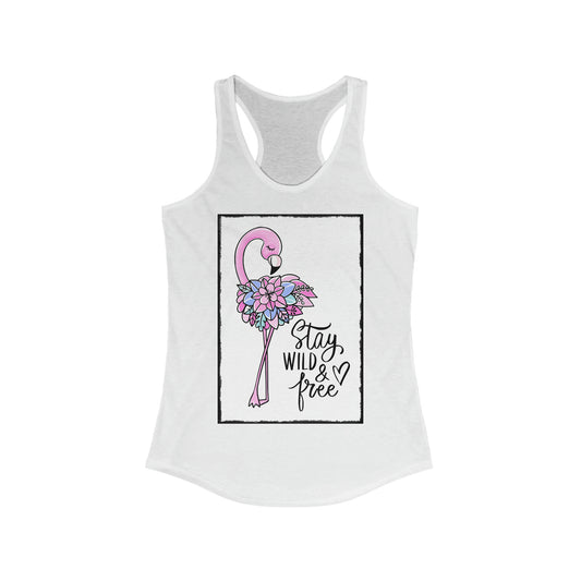 Women's Ideal Racerback Tank - Flamingo