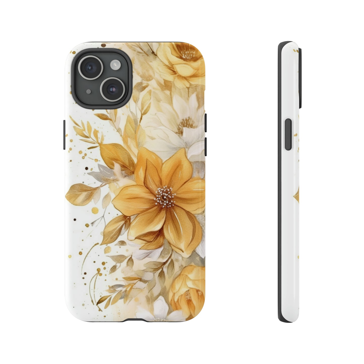 Tough Cases / Phone Case - Golden Yellow Flowers