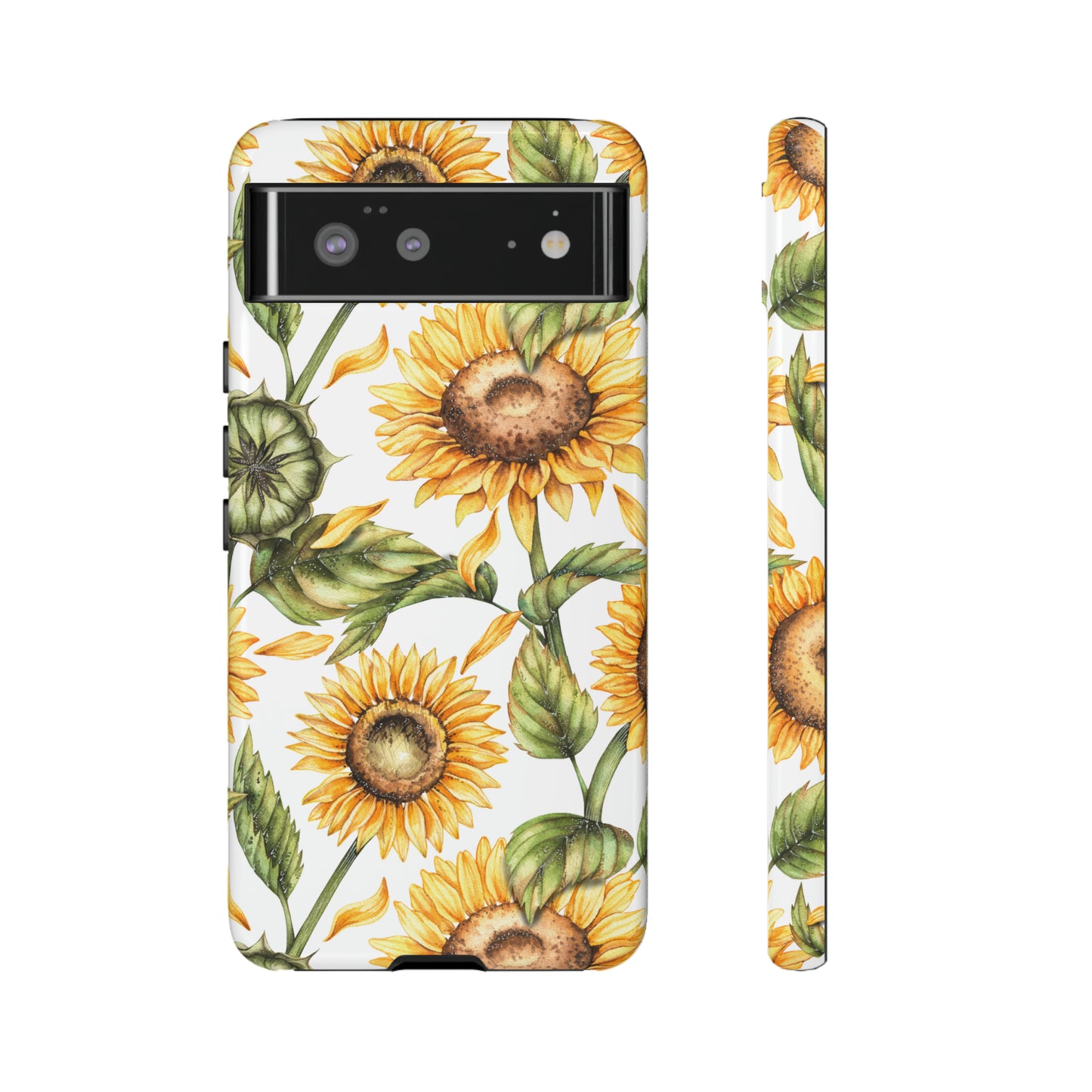 Tough Cases / Phone Case - Sunflowers with Buds